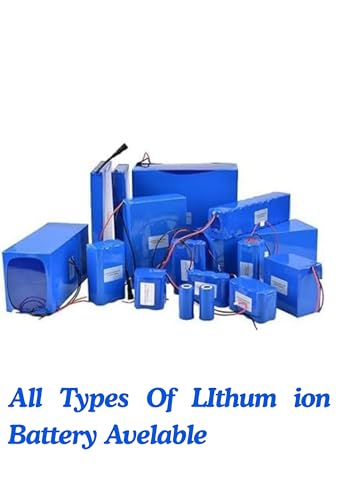 Image of 12V 6Ah Lithium Ion Battery Pack, Rechargeable Li-ion Battery with BMS Protection, Lightweight High Backup Power Battery for Electric Bike, Scooter, Solar Light & DIY Projects