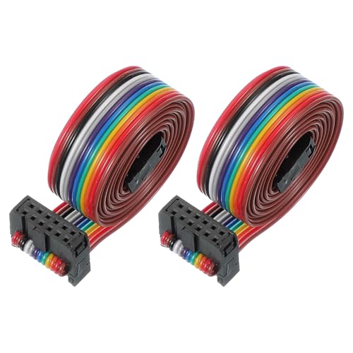 Câble plat ruban pour disque dur IDE et imprimante de broches femelle nappe PATIKIL 1m