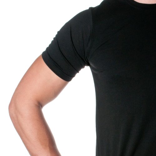 Next Level mens Next Level Poly/Cotton Crew(6200)-BLACK-M3
