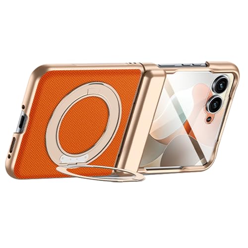 SZLUTLA For -Motorola Razr 70 Ultra/70 �p�q���W�P�[�X�A�������b�L���b�v���U�[�P�[�X��]�����O�X�N���[���v���e�N�^�[�ϏՌ��J�o�[,�I�����W�F,70