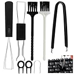 LUCTHY Keycap Puller Kit, 7 Piece Keyboard Cleaning Tool Set with Switch Puller, Keycap Remover, Cleaning Brush and Tweezers for Mechanical Keyboard Maintenance