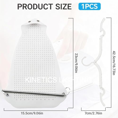 Image of Steam Iron Teflon Shoe Cover,Plate Protector Cover Ironing Accessories for Cloth Safe Slip Quick Install Cover Most Standard Size Iron Cover