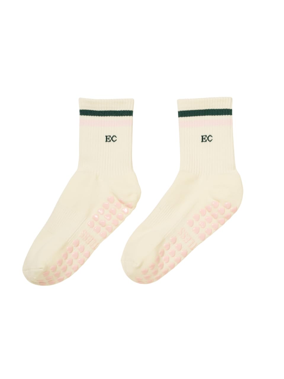 Shapes Studio Pilates Grip Socks for Women, Non-Slip Reformer Pilates Socks, Cute Grippy Socks for Barre, Yoga &amp; Workout