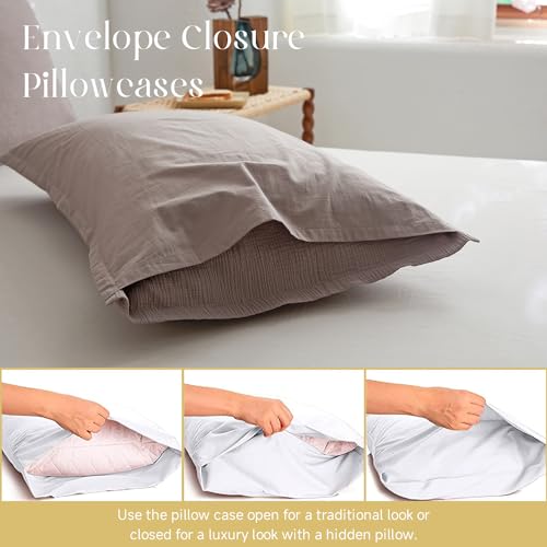 Simple&Opulence Muslin Single Duvet Cover Set - Image 4