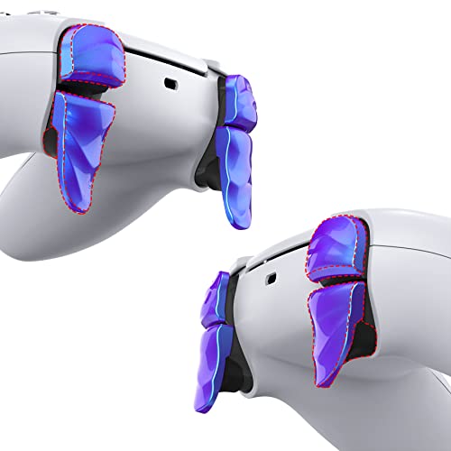 PlayVital Dune 2 Pairs Trigger Stop Shoulder Buttons Extension Kit for ps5 Controller, Stopper...