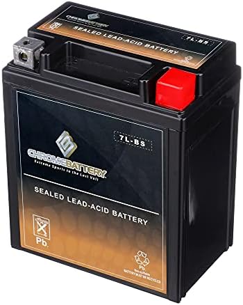 YTX7L-BS High Performance - Maintenance Free - Sealed AGM Rechargeable Motorcycle, ATV, Scooter Battery