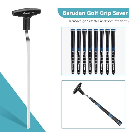 Golf Grip Removal Tool - Black Grip Repair Kits V-Groove Grip Remover Saver for Standard Length Swinging Grips Golf Grip Tool Grip Remover Gripping Tool - image 8