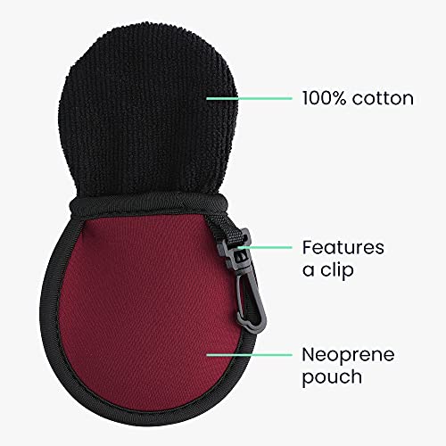 Kwmobile 2X Astuccio Porta Palla Golf 2in1