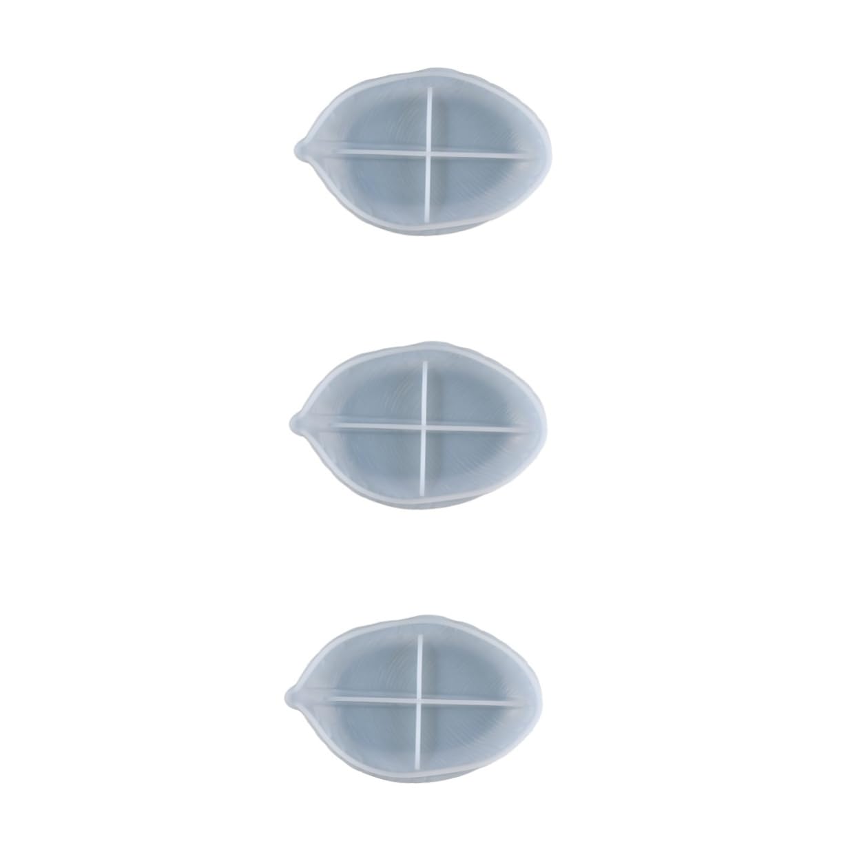 HOMSFOU 3 Silikon Gießform für Diy Flexibles Wiederverwendbares Mould für Dekoration und Kunsthandwerk für Projekte mit Harz und Gießpulver