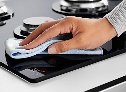 Electrolux Piano Cottura Gas EGG7536K Serie 600 Gas on Glass75cm da Incasso,5 Fuochi,Bruciatore Wok,Precisa Regolazione della Fiamma,Speed Burner,Semplice da Pulire,Sicurezza Sicurgas, 740x510cm,Nero - immagine 6