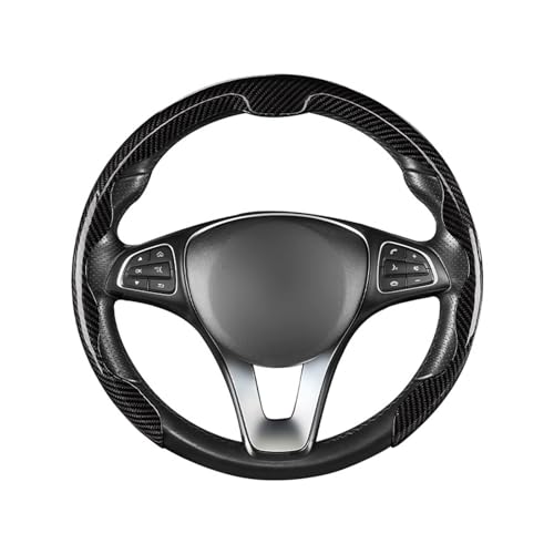 New-Steering-Wheel-Cover-Microfiber-Leather-for-Bentley-Bentayga-2016-2017-2018-2019-2020-2021-2022-2023-2024-Anti-Slip-Breathable-DurableBlack