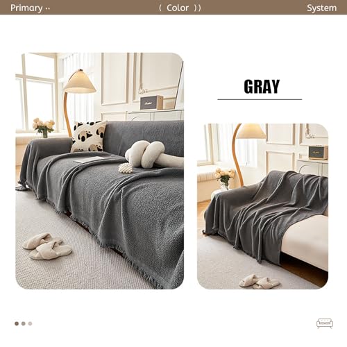 Funda de sofá en forma L lavable para tardes tranquilas con tu perro 3