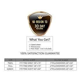 MUSOLEI Mermaid Girl Fitted Sheet Set Twin 3D Fantasy Bedding Set 2PCS 1 Deep Pocket Fitted Sheet with 1 Pillowcases… 41AQnT7w5NL. SS280