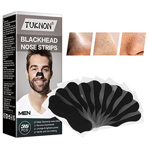 Blackhead Remover Pore Strips, Pore Strips for Blackheads, Nose Strips Blackhead, Blackhead Remover Strips, Nose Strips, Nose Pore Strips, Deep Cleansing Nose Pore Strips for Men, 36 Pcs Cover