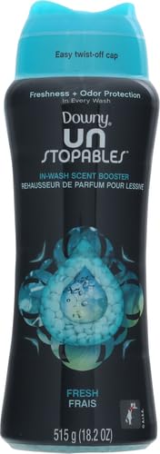 Image of Downy Unstopables In-Wash Laundry Scent Booster Beads, Fresh, 18.2 oz (Pack of 4)