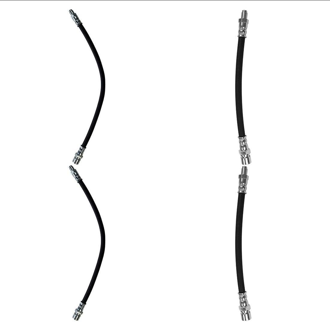 Front and Rear Brake Line - Hydraulic Brake Hose Kit Replacement, for Volkswagen Beetle 1968 1969 1970 1971 1972 1973 1974 1975 1976 1977 1978 1979