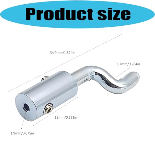 Extremo del cable de control de curvatura ajustable para bicicleta y kart 4