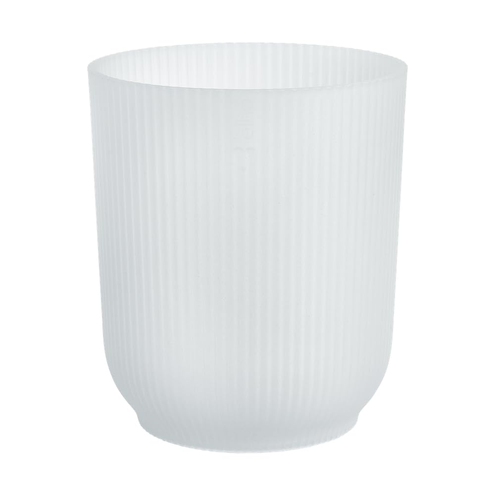 elho Vibes Fold Orchid High 12,5cm - Orchid Pot Indoor - Flower Pots Indoor - 100% Recycled Plastic - Transparent/Transparent - Image 2