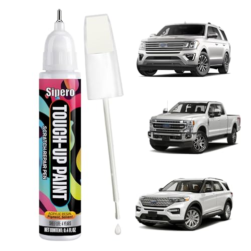 Star White (AZ) Touch Up Paint for Ford F-150 Mustang Mach-E by sipero - Used condition - US$10.53