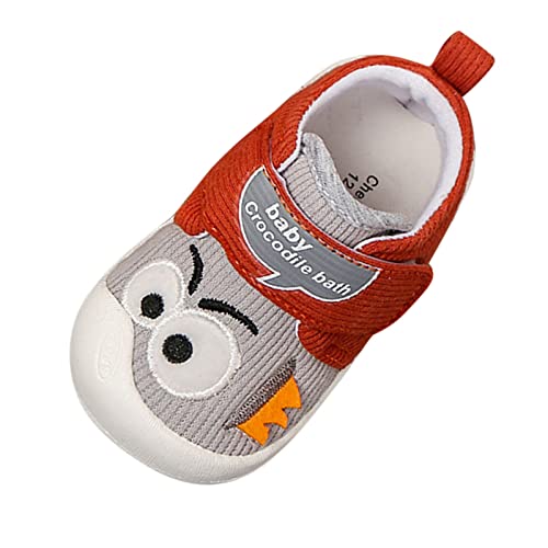 Fashion Autumn Toddler and Girls Casual Shoes Soft Sole Round Toe Buckle Shoes Girls Sneaker Size 1 (Grey, 1.5-2 Years)