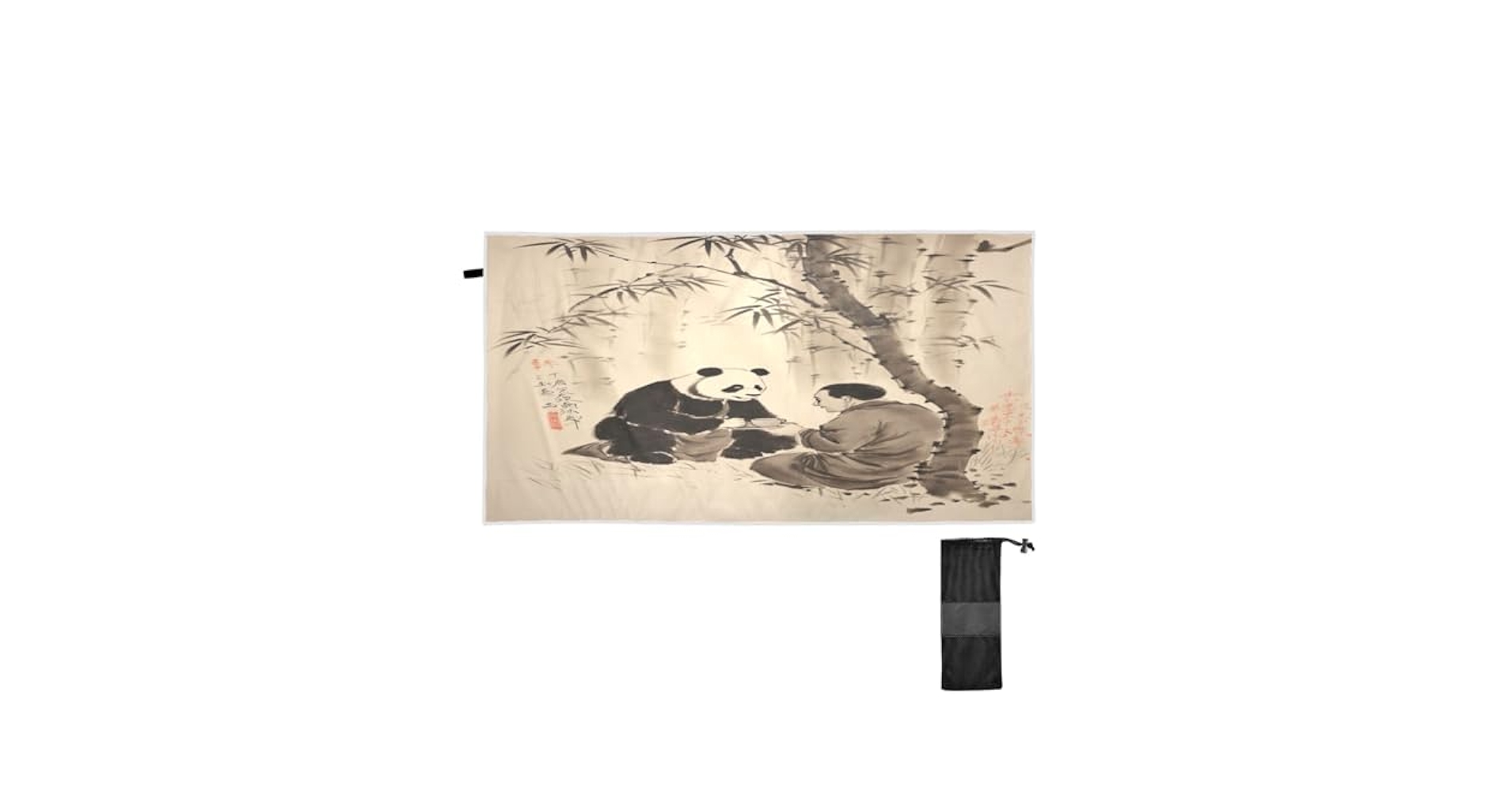 Amazon.com: ATTX Chinese Panda Bamboo Towel Oversized Towel