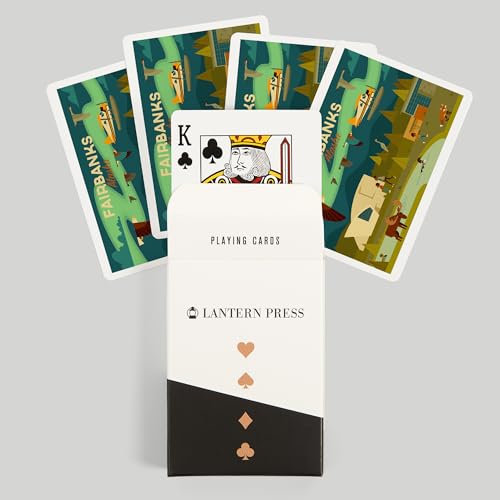 Lantern Press Baraja de 52 Cartas Póker para Adultos miniatura 6