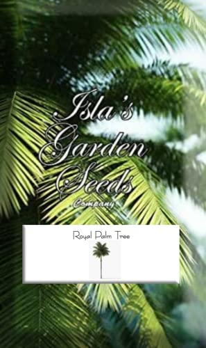 Royal Palm Tree Seeds, Roystonea Regia, Aka Cuban/Florida Royal Palm, 20 Premium Quality Tree Seeds, Exotic Palm Tree, (Isla's Garden Seeds), 80% Germination Rates #TOP7