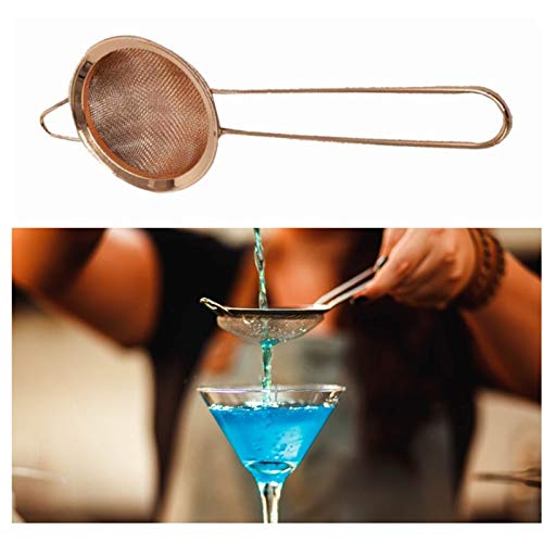 Set de coctelera de acero inoxidable para bartender 11 piezas miniatura 4