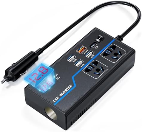 Amazon.co.jp: 【QC3.0快速充電&8ポート】 FOXCUP 200W インバーター 