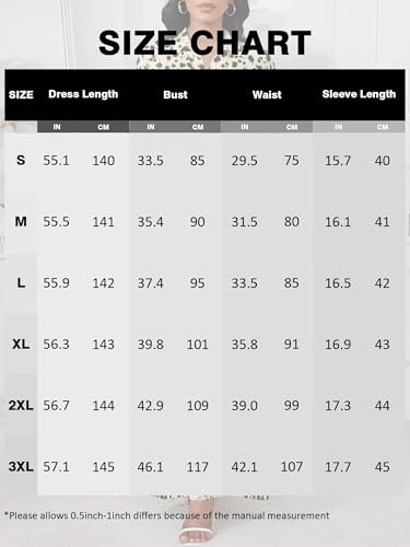 Image of PinkPatty Women's Casual 3 /4 Sleeve Polo V Neck Bodycon Maxi Dress