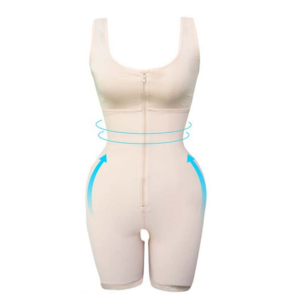 Body Shapewear Waist Trainer Butt Lifter Damskie wyszczuplające body modelujące brzuch(Kolor miąższu-3X-Duży