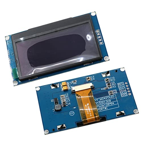 Module OLED 2.42 Pouces 12864 écran SSD1309 bus I2C SPI pour affichage