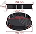 Skino 4 x 60mm Universal Black Car Rims Wheel Center Hub Caps C 0