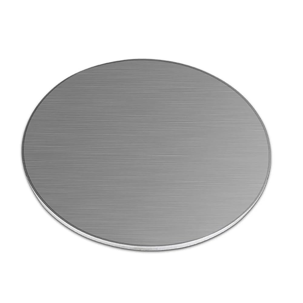 Silberne Aluminiumscheibe, runder Stanzrohling for Basteln, runde Platte aus Aluminiumlegierung, Dicke 1–8 mm, 1 Stück(6.0x300mm)