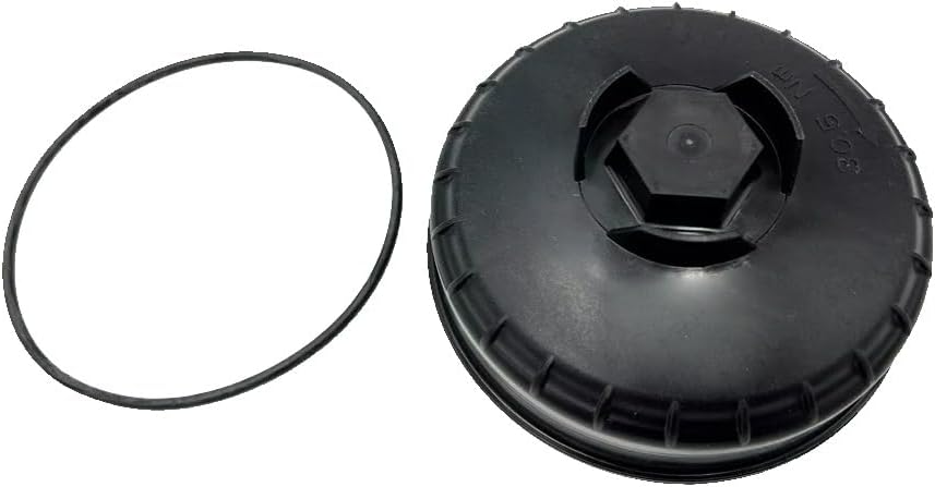 904-001 Fuel Filter Cap And Gasket Compatible With 2011-2024 Ram 6.7L 2500 3500 4500 5500 Cummins Diesel Engine