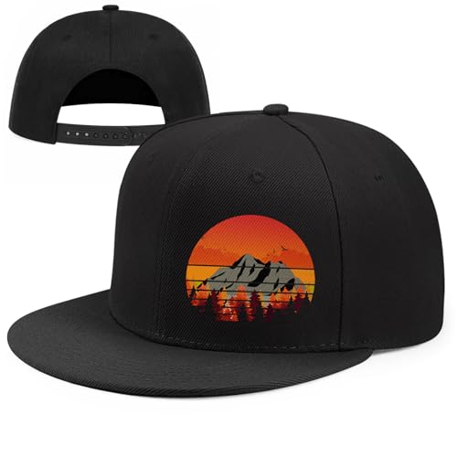 Negi Snapback para hombre con bandera de EE.UU. negra miniatura 1