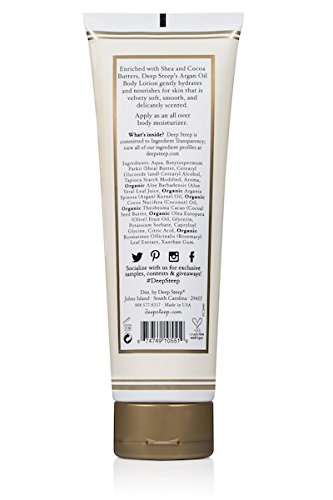 Deep Steep Argan Oil Lozione per il Corpo, Pure