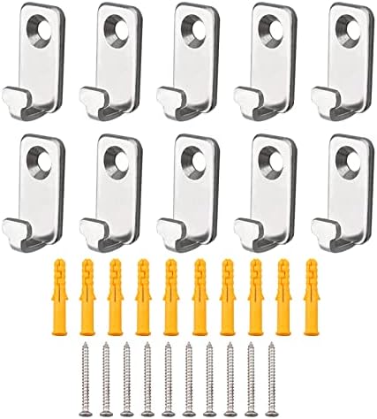 INCREWAY Long S Hooks 9Pcs - Stainless Steel Extra Large Hanging Hooks