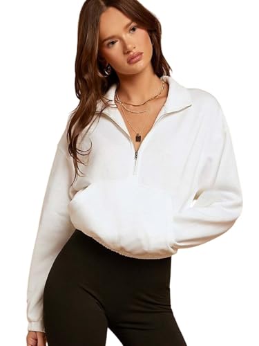 Image of KOTTY Women Fleece Turtle Neck Sweatshirt