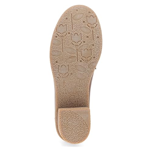 Image of Dansko Danica Heeled Loafer for Women - Waterproof Leather with Rubber Outsole and Leather Stacked Heel for Long-Lasting Style in Any Weather