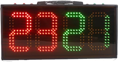Marcador electrónico para fútbol, pantalla LED miniatura 1