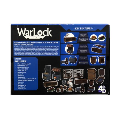 Warlock Tiles Kitchen de WizKids accessoires de décor pour jeux de rôle - 2