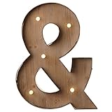 Buchstaben können frei stehen oder an der Wand montiert werden mit Ausnahme von: C/F/J/O/P/Q/S/U, nur zur Wandmontage.
