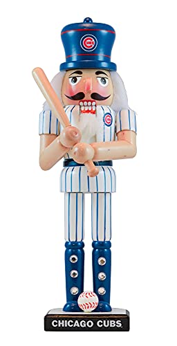 MasterPieces Game Day - MLB Chicago Cubs - Team Painted Wood Nutcracker