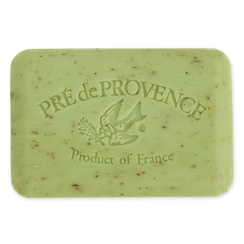 Image of Pre de Provence Artisanal Soap Bar, Enriched with Organic Shea Butter, Natural French Skincare, Quad Milled for Rich Smooth Lather, 8.8 Ounce, Lime Zest