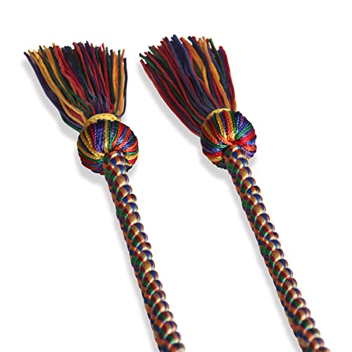 Image of Endea Graduation Single Honor Cord Three-Color (Rainbow)