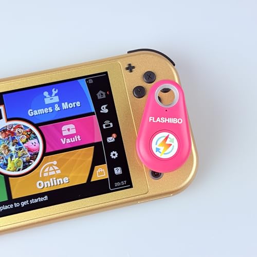 Image of Flashiibo Fob v1 Pink, Limited Edition, NFC Tag Emulator, 1 Save Lot, Unlimited Rewrite, UID Regen