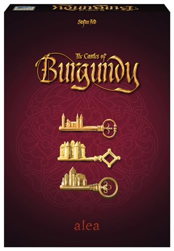 Ravensburger – Les châteaux de Bourgogne – Jeux de société - Aléa - Jeux de stratégie - Famille & Adultes - 2 à 4 Joueurs à partir de 10 Ans – Mixte - 26925 - (Multilingue - Français Inclus)