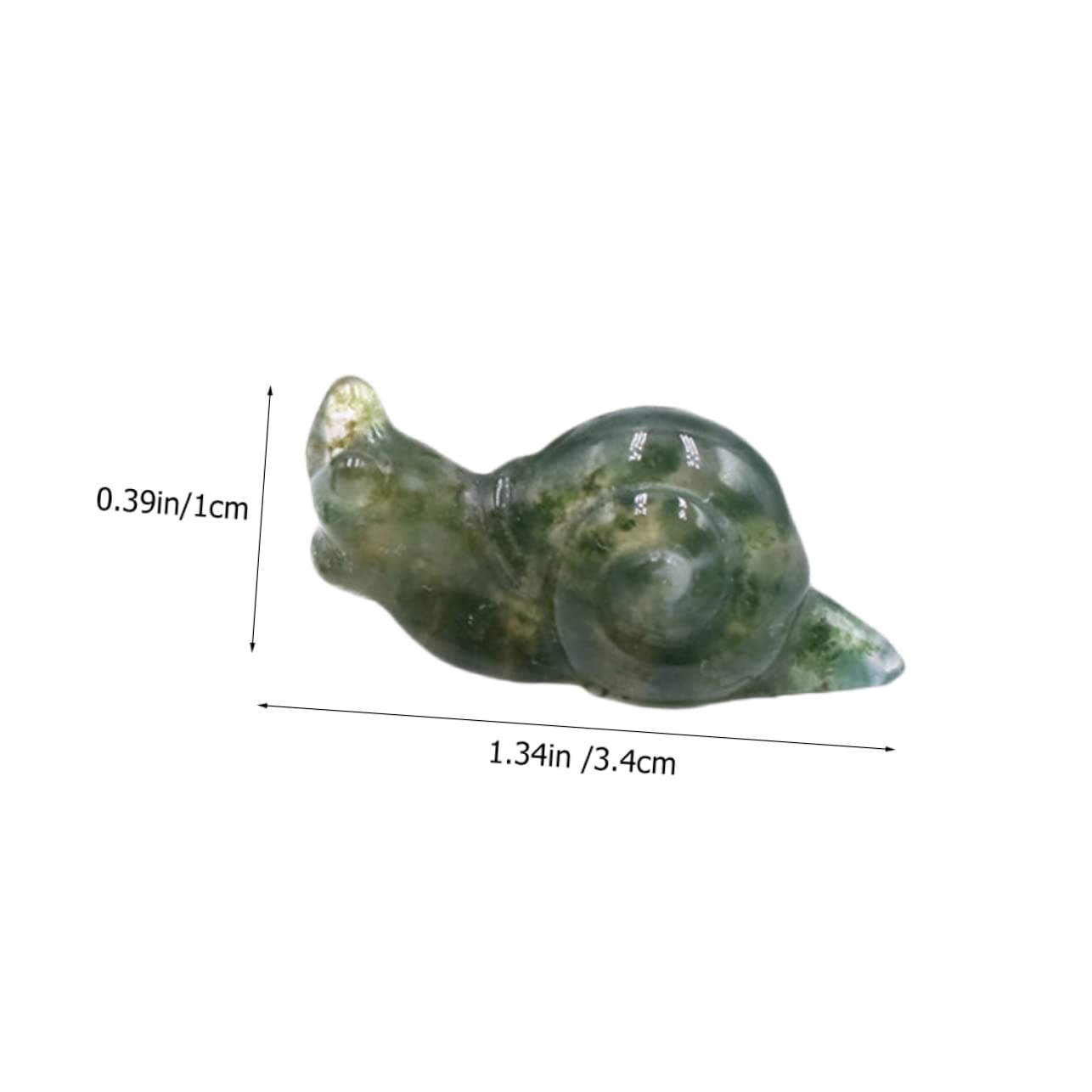 HANABASS 15stücke Teiliges Naturstein Schneckenform Deko Bunte Miniatur Schneckenfiguren Für Garten Und Zuhause Kreative Ornamente Für Innenräume Und Landschaftsgestaltung