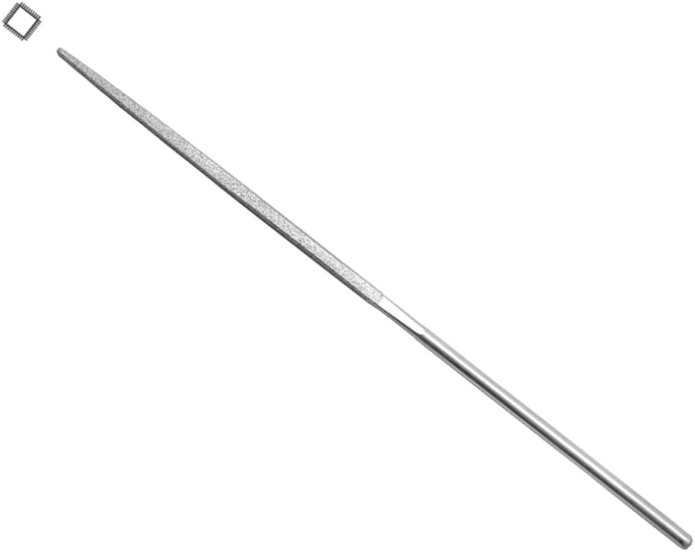 Grobet USA Diamond File Needle Grobet Square 120/140 Grit Medium